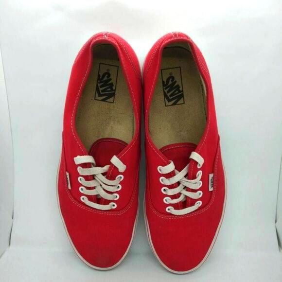 Vans Off The Wall Skateboard Sneakers Mens Size 11.5 Red Shoes Casual Vans - Picture 6 of 8